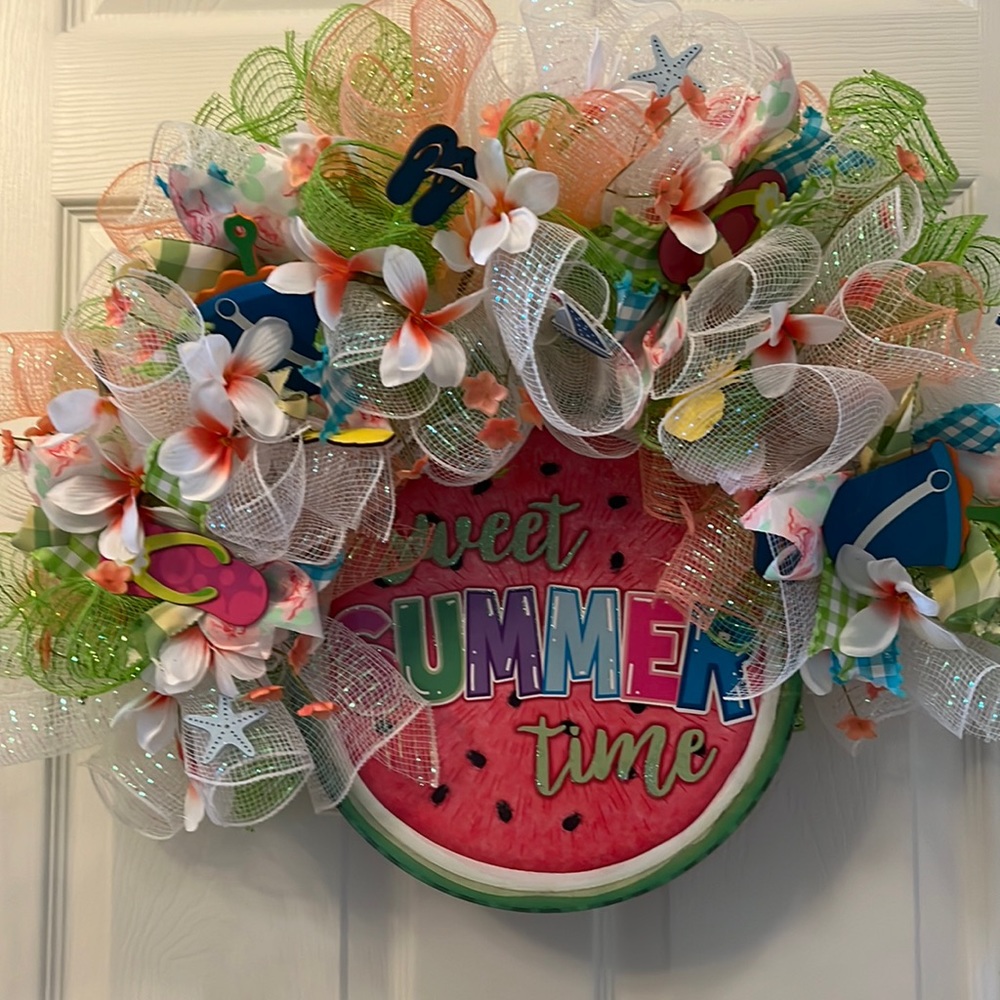 Totally summer wreath